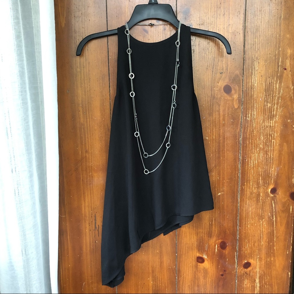 H&M Asymmetrical Sleeveless Top